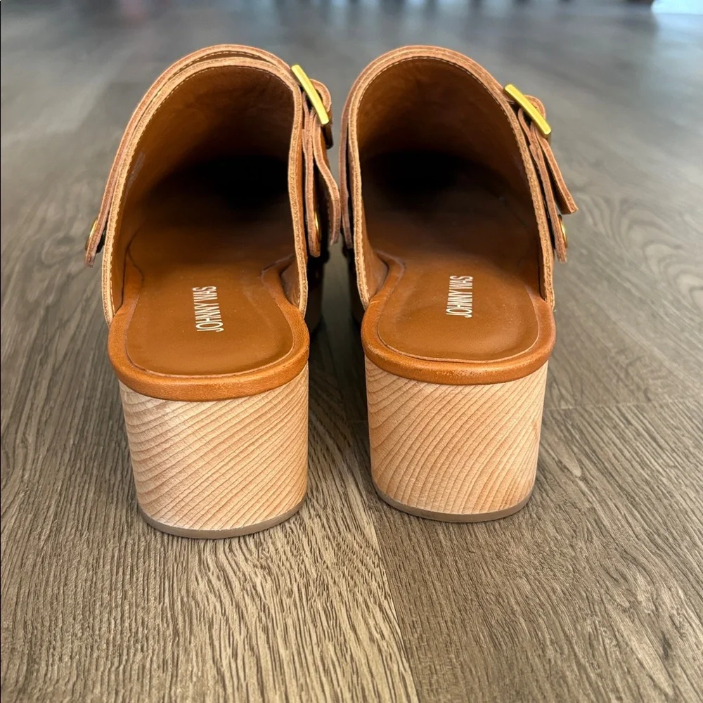 Johnny Was Mono leather Clog Tonal size 8.5 Retail $198 - Picture 12 of 13